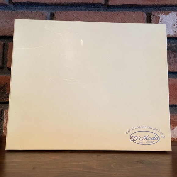 D’Moda Italy Mini Serving Dish w/ Three Individual Bowls Interlocking NWT in Box - Picture 3 of 7